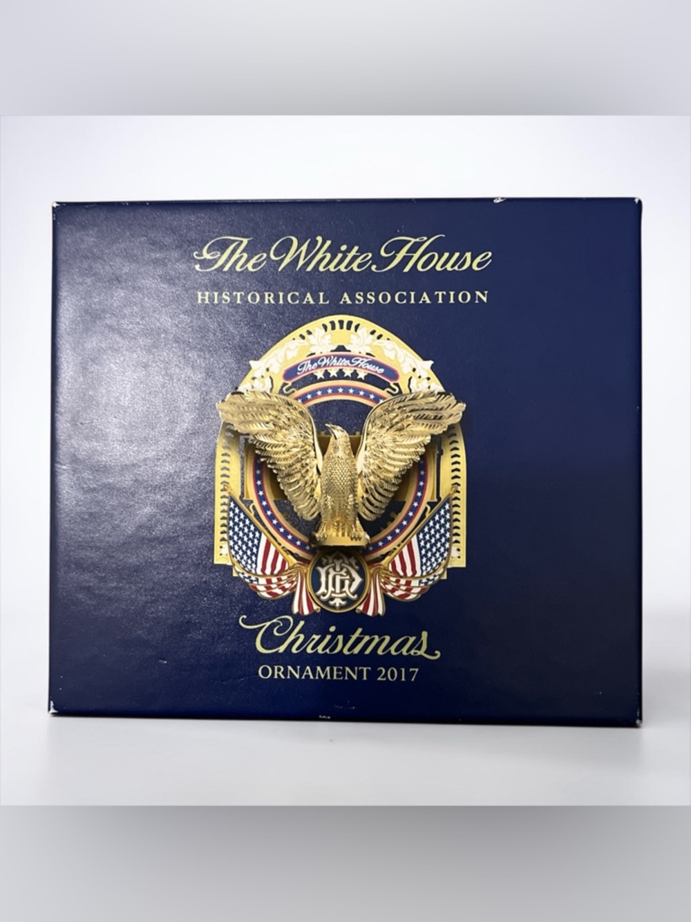 White House Christmas Ornament Commemorating Franklin D. Roosevelt (nib)